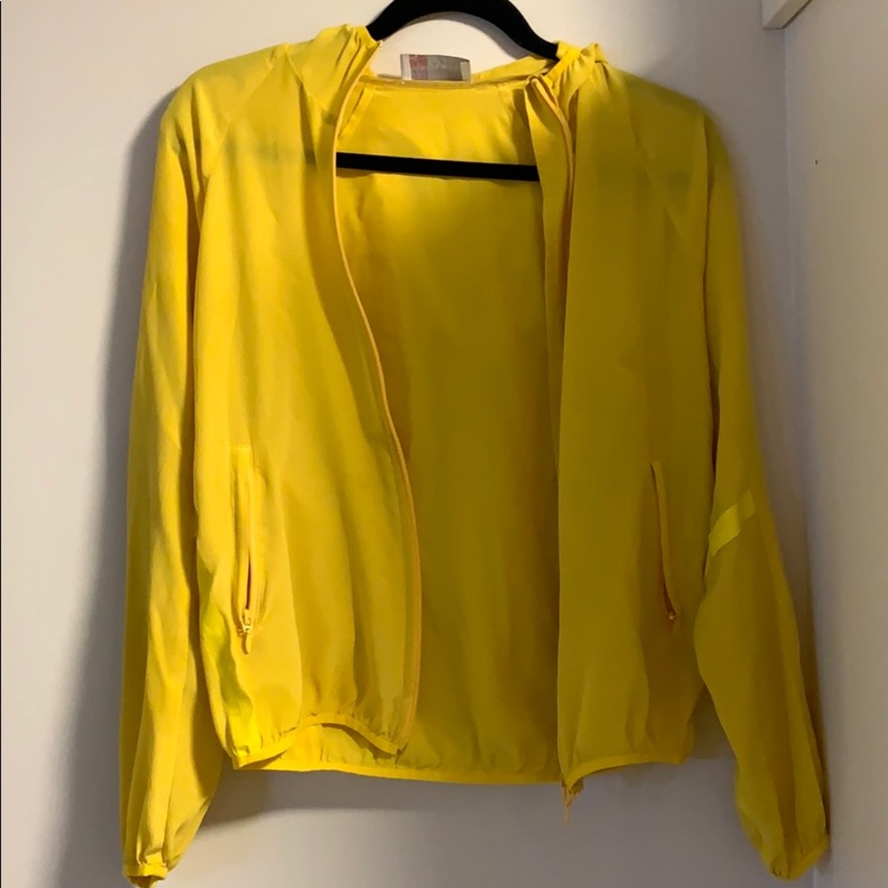 100% silk, red Valentino light jacket